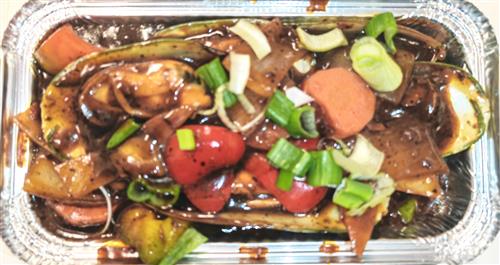 27A__________Mussels in Black Bean Sauce with Green Pepper